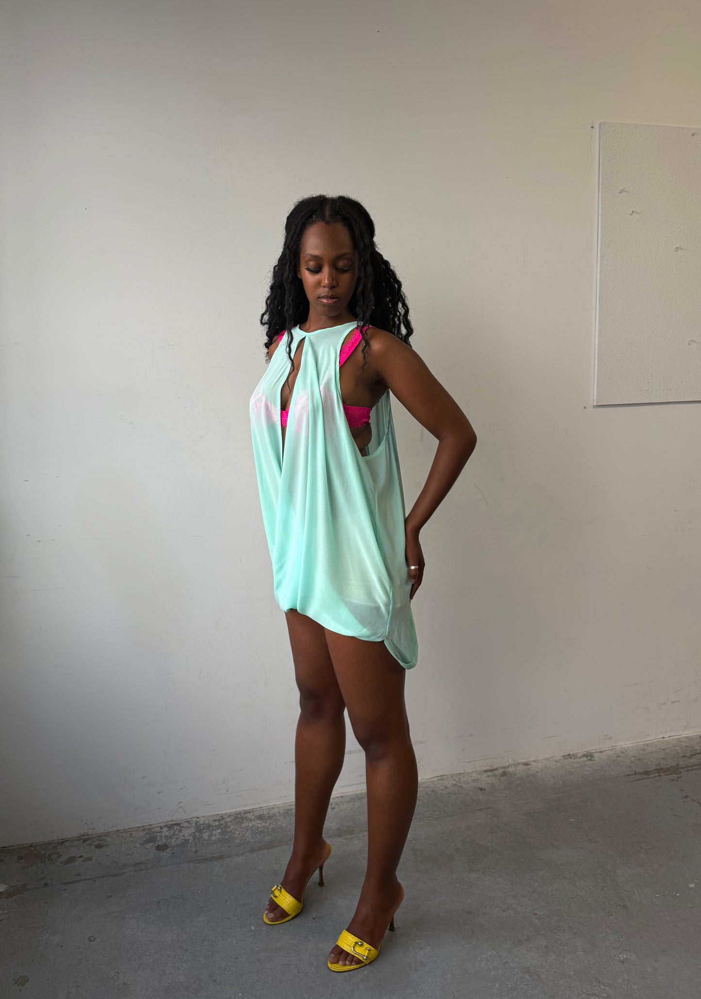 Aqua Top/Dress