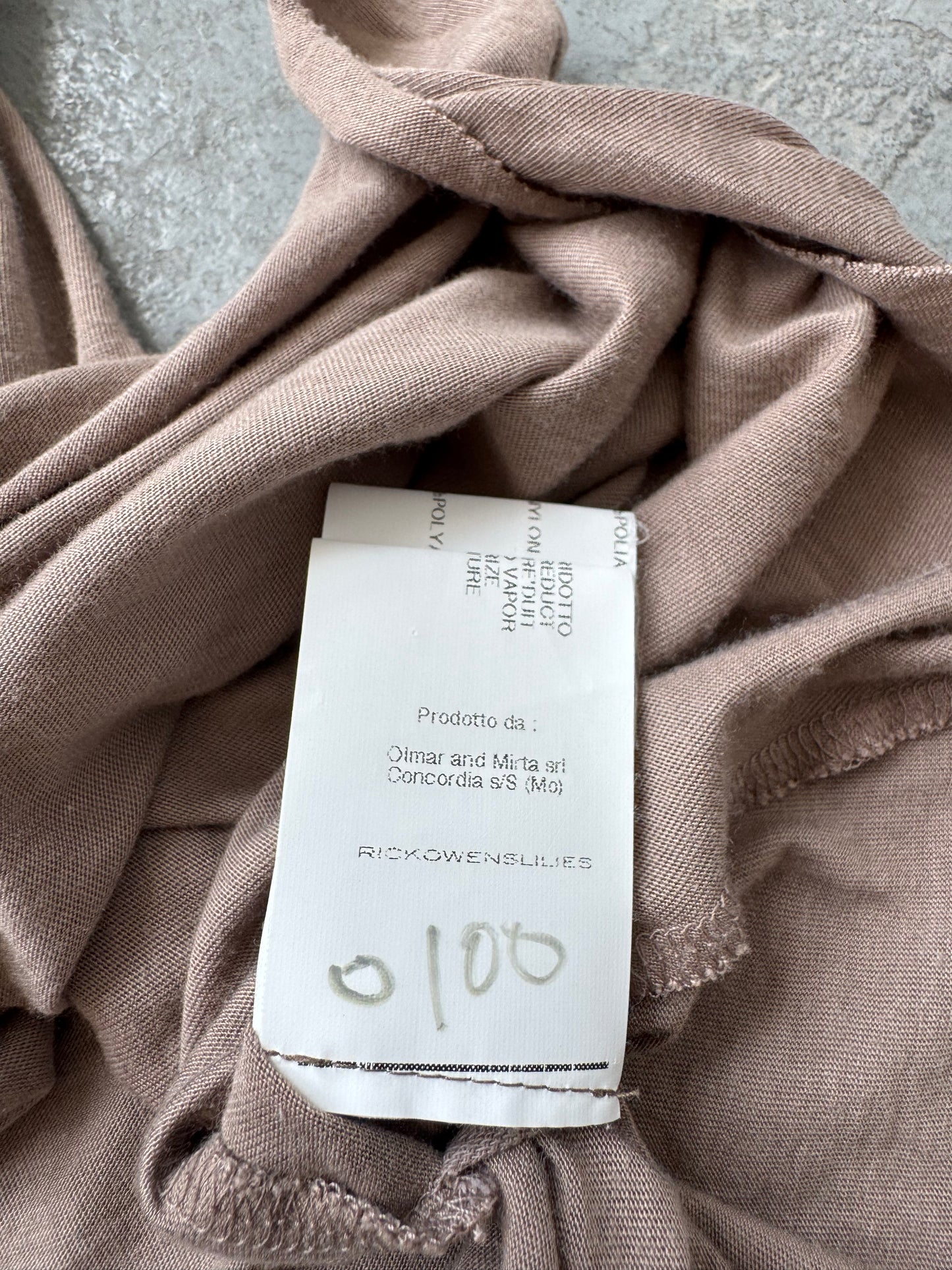 Rick Owens Lilies Drape Top
