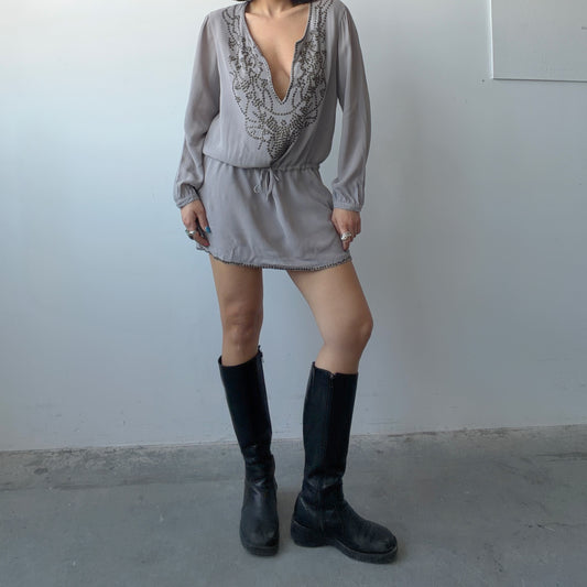 Boho Beaded Dress