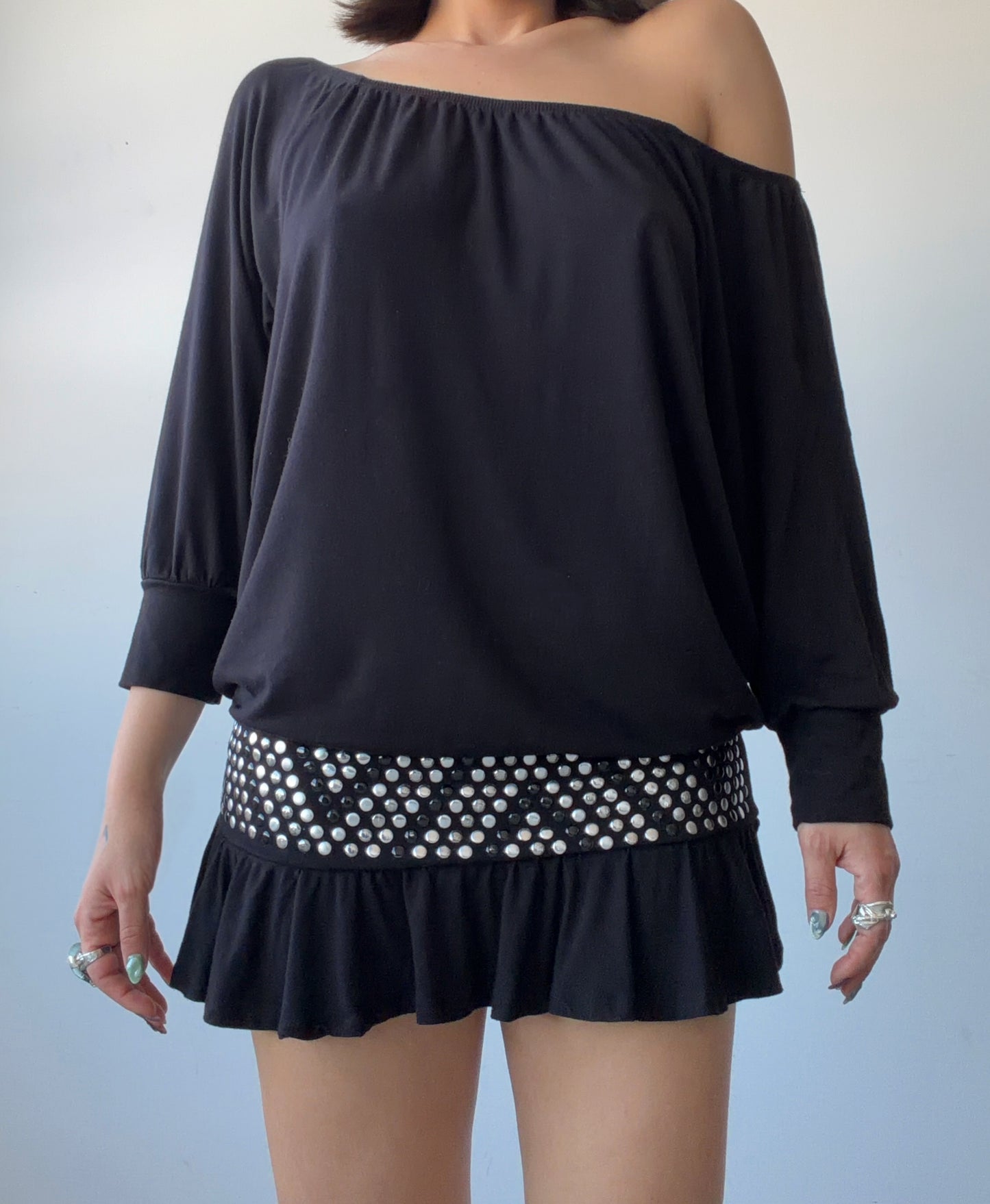 Studded Mini Dress/Top