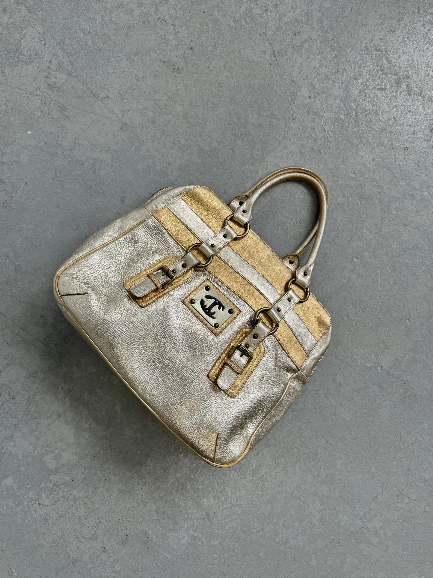 Just Cavalli Metallic Purse By Roberto Cavalli