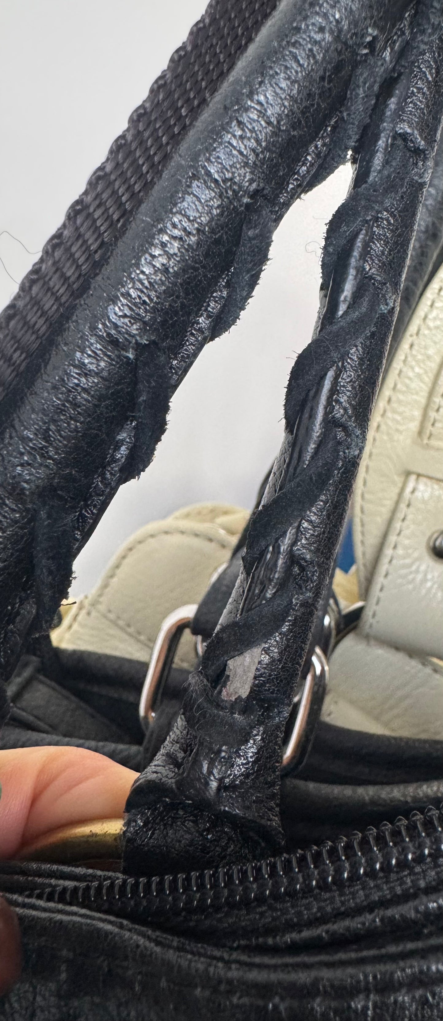 Faux Leather Tassel Purse