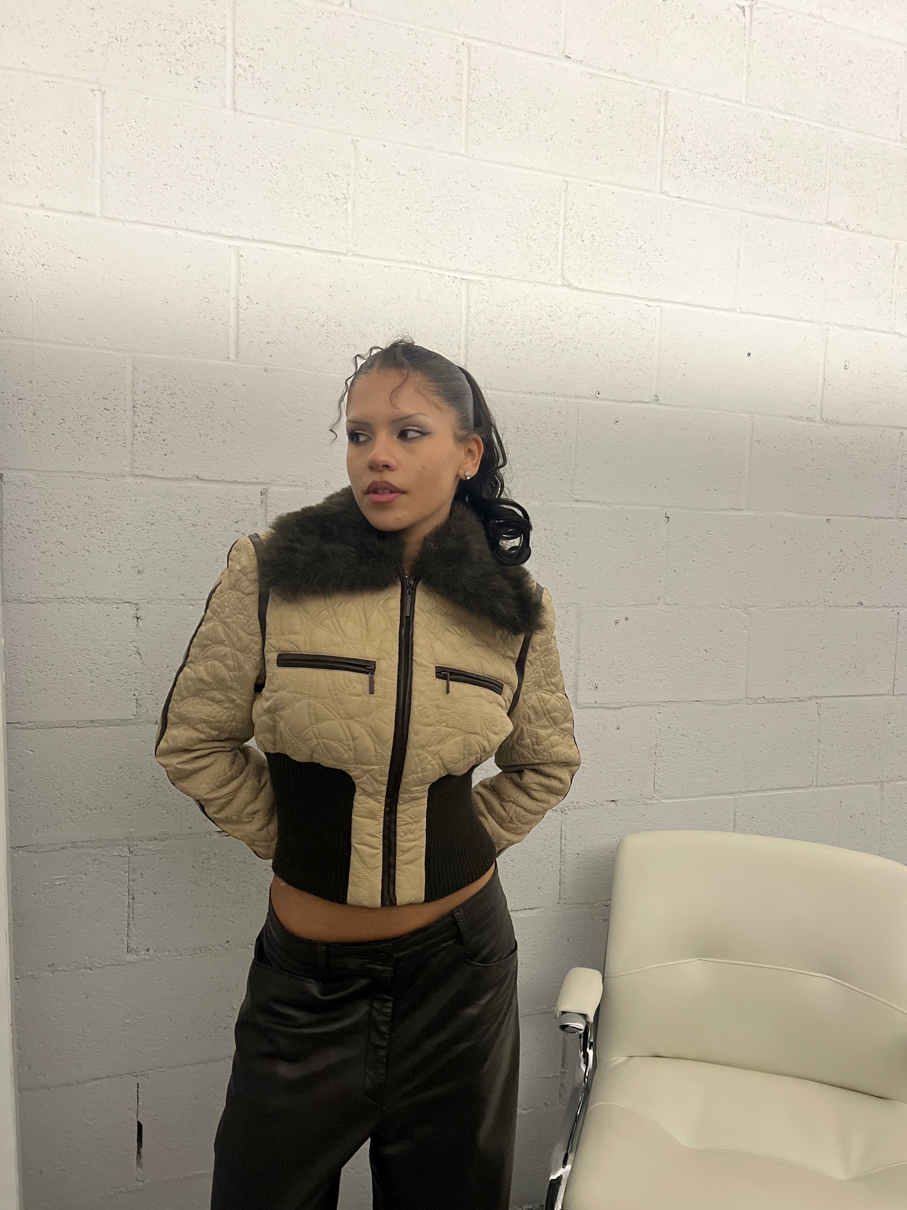 Bronx Faux Fur Trim Jacket