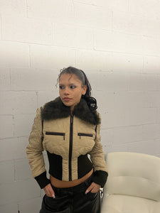 Bronx Faux Fur Trim Jacket