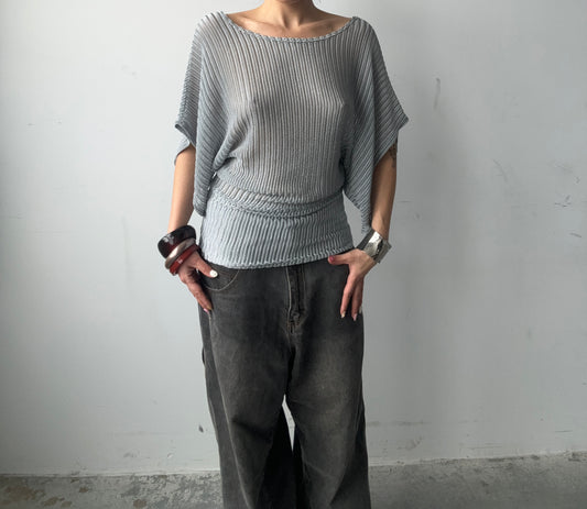 Textured Off Shoulder Blouse