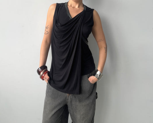 Layered Drape Top