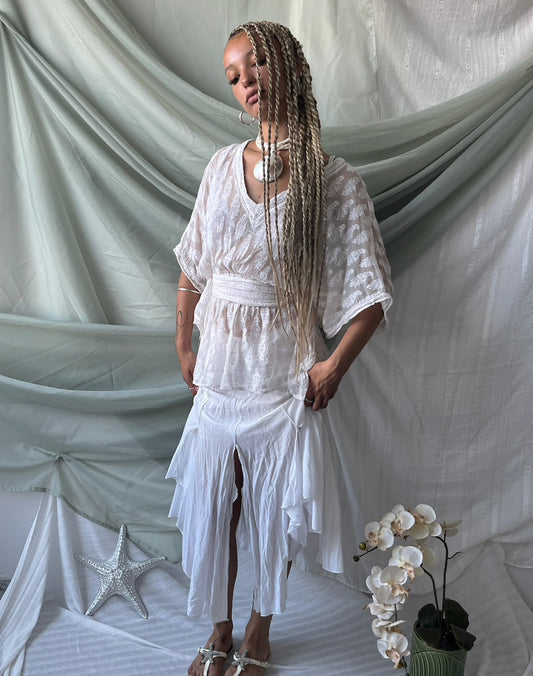 Boho Batwing Top