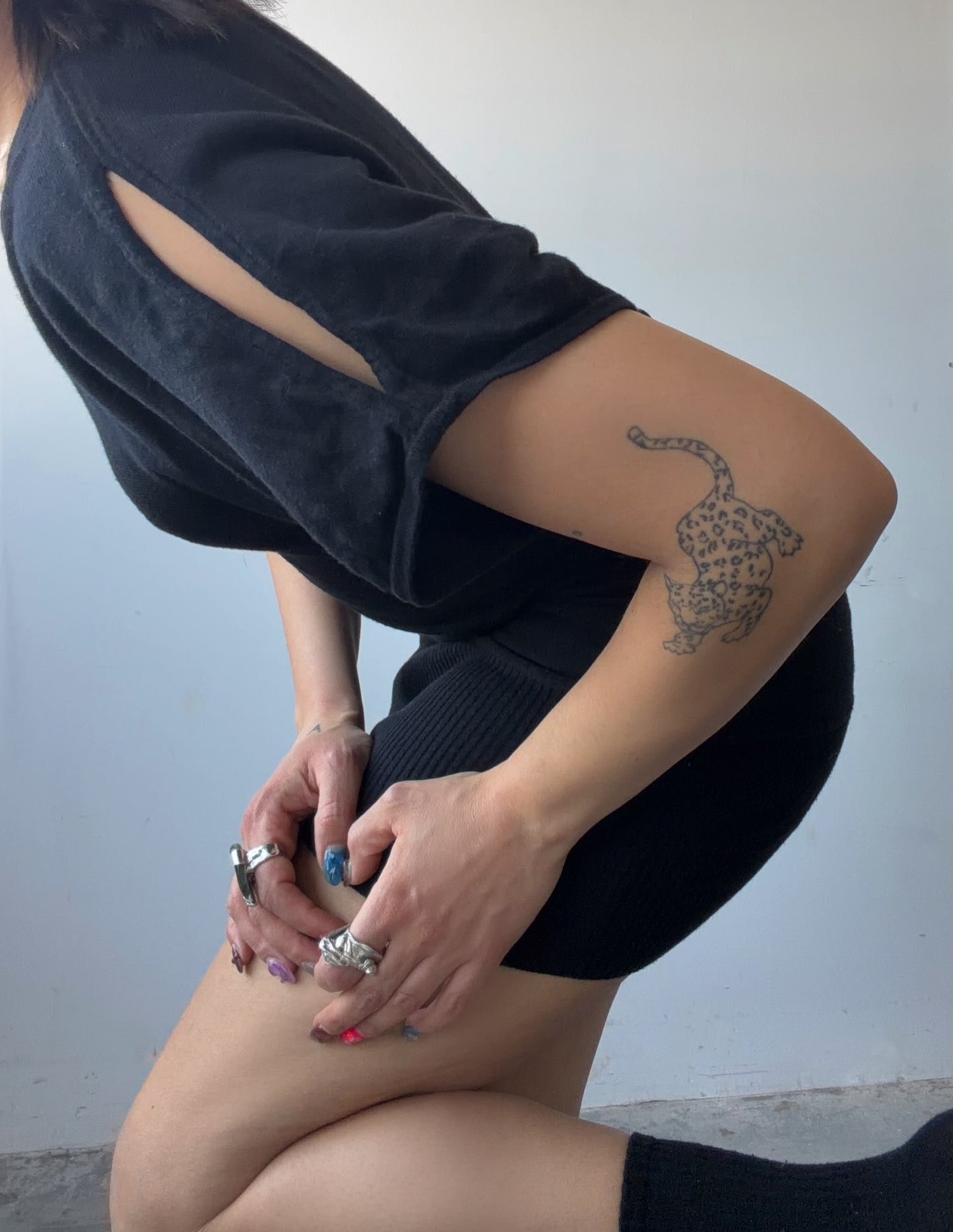 Cutout Tee Dress