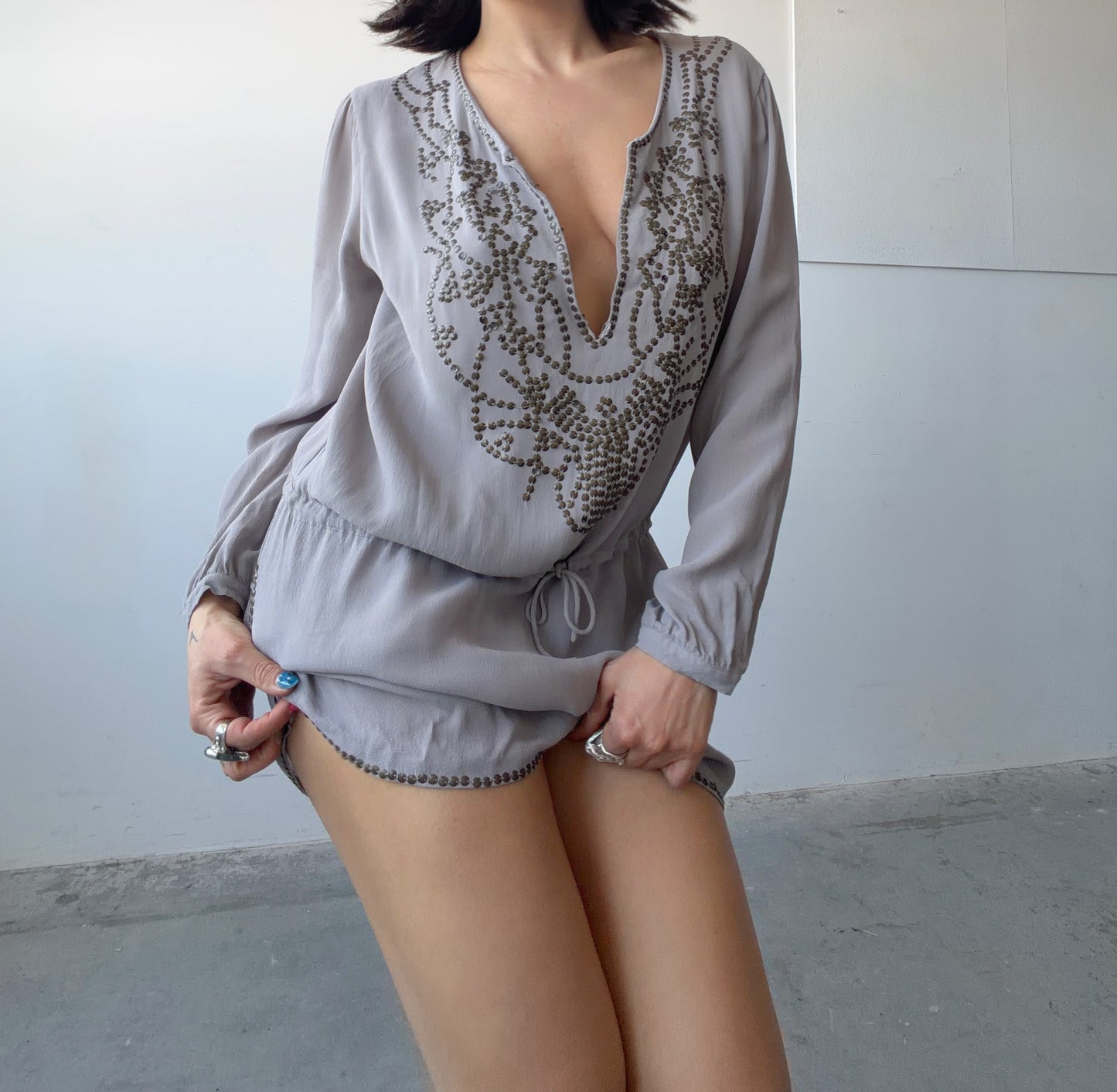 Boho Beaded Dress