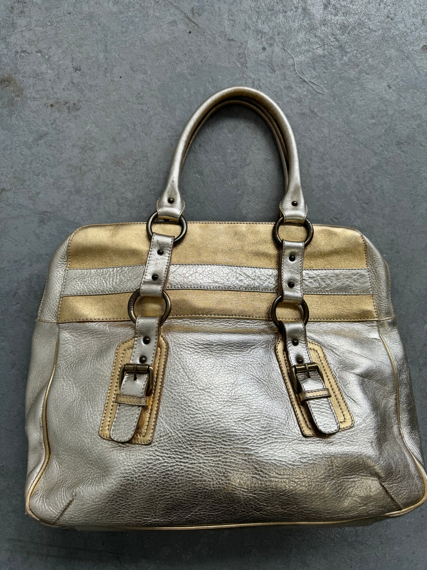 Just Cavalli Metallic Purse By Roberto Cavalli