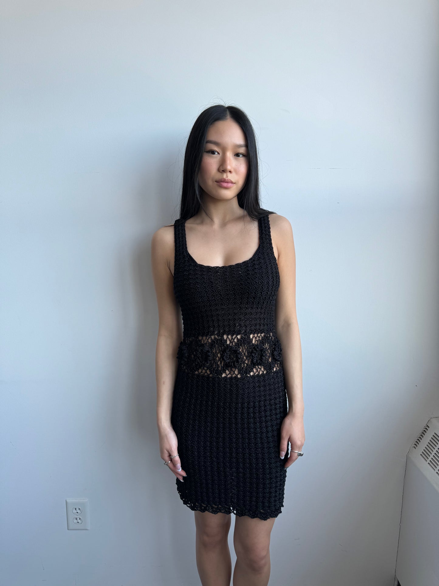 Crochet Fiori Dress