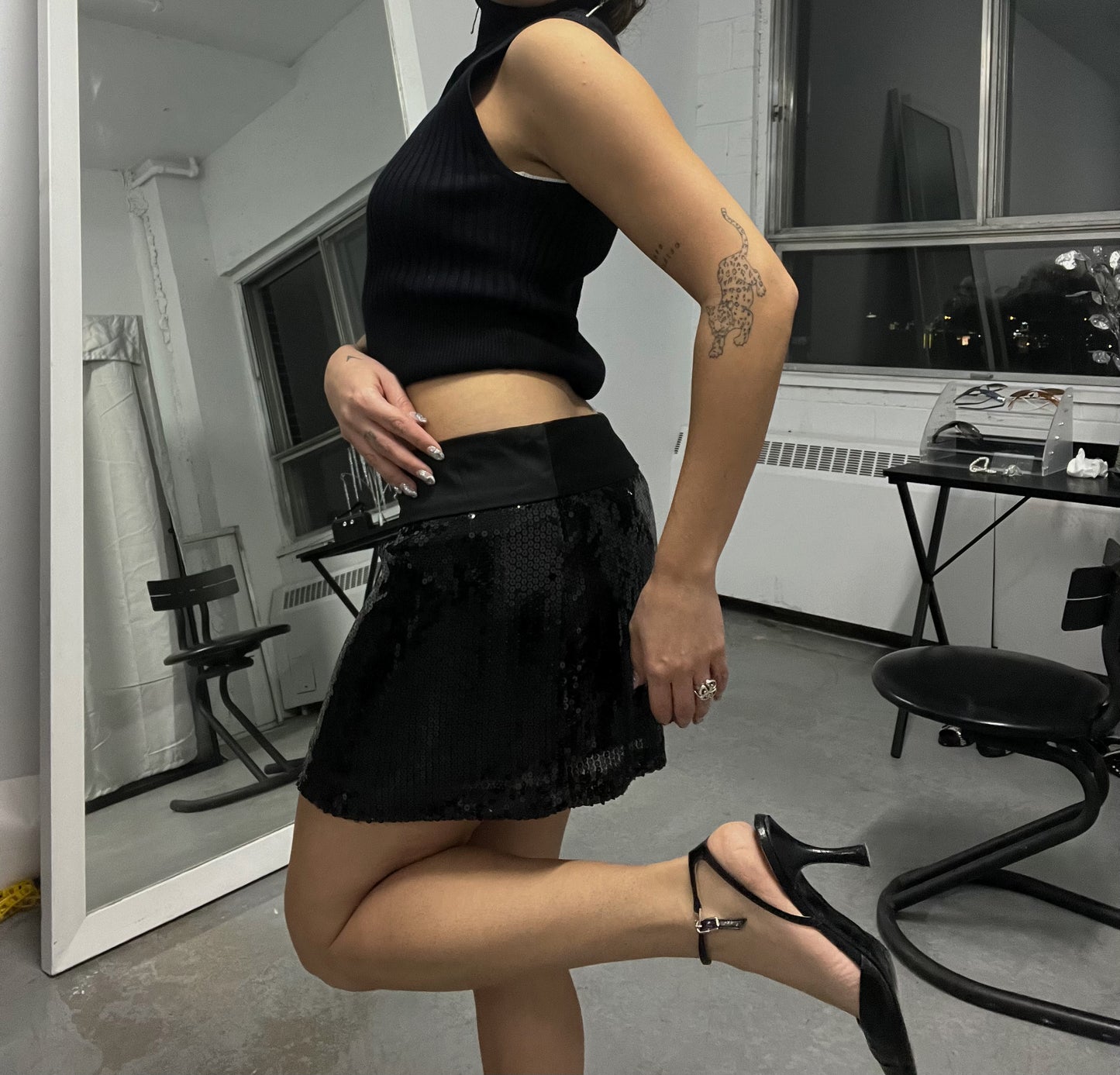 Sequence Mini Skirt