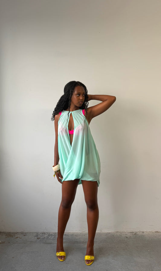Aqua Top/Dress