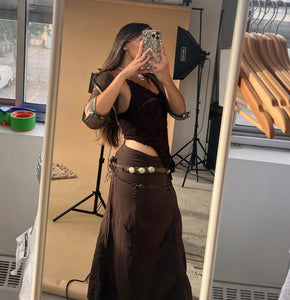 Bronzed Brown Top