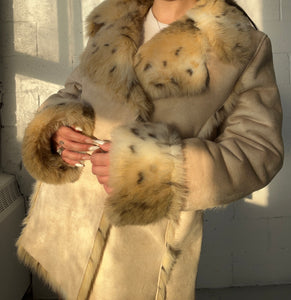 Lynx Faux Fur Coat