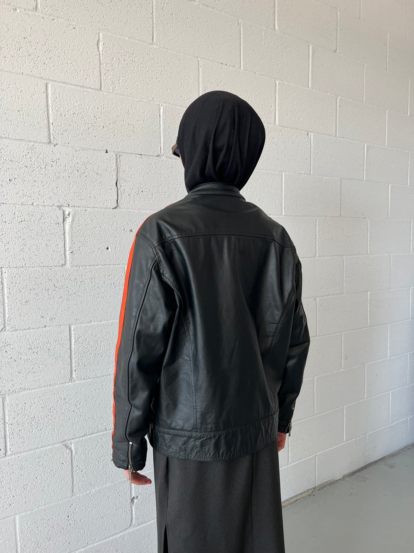 Arancia Leather Moto Jacket
