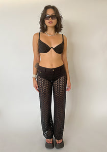 Crochet Nero Pant