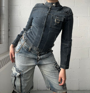 Sporty Spice Denim Zip