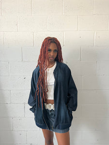 Denim Bomber