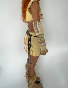 Upcycled/Re-Constructed Knit Set & Sleeves
