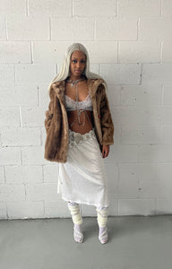 Faux Fur Coat