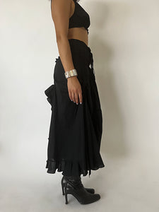 Sabbia Nero Skirt