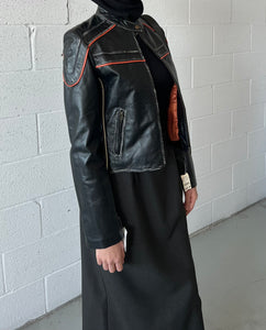 Vero Deadstock Moto Leather Jacket