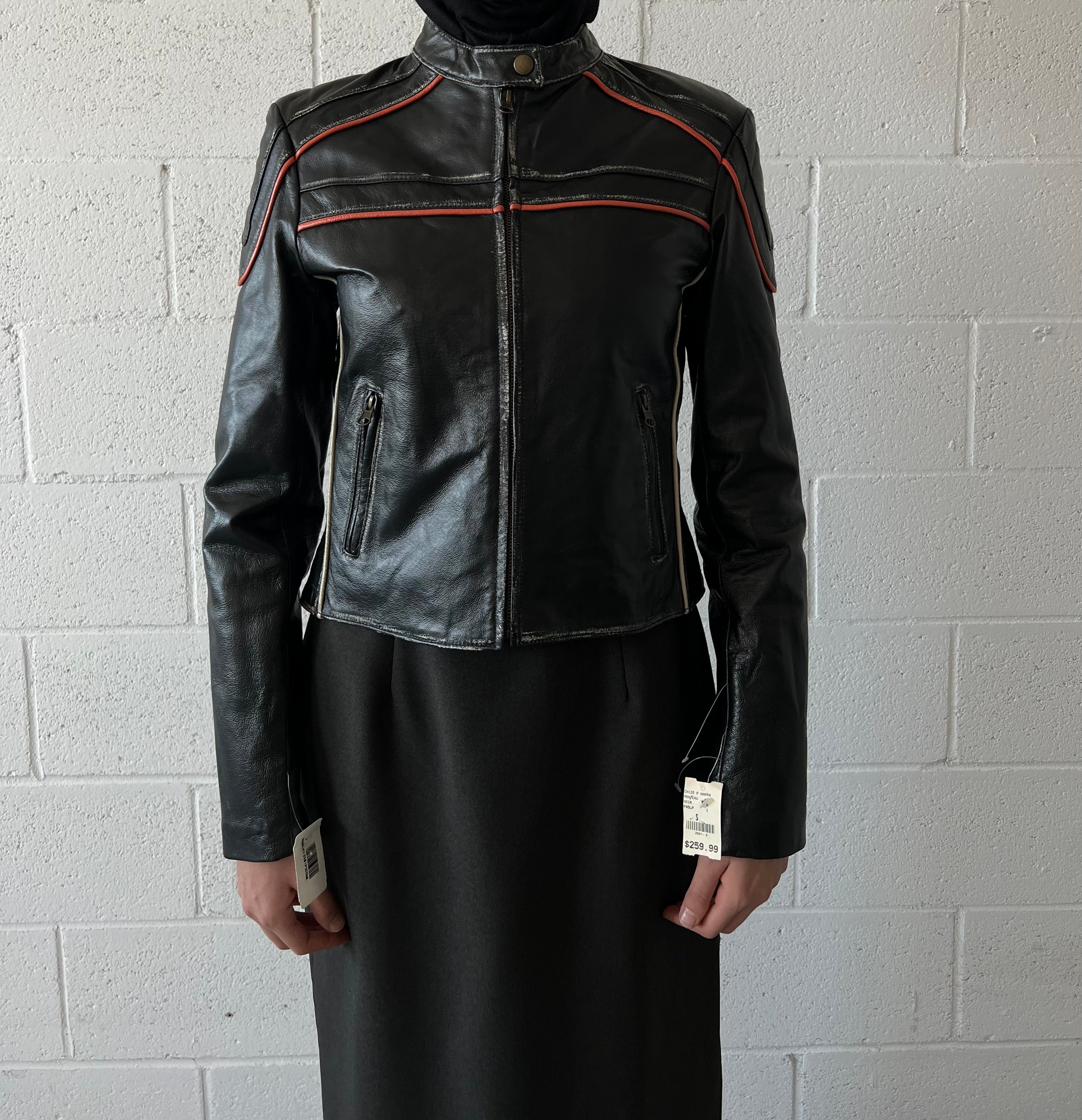 Vero Deadstock Moto Leather Jacket