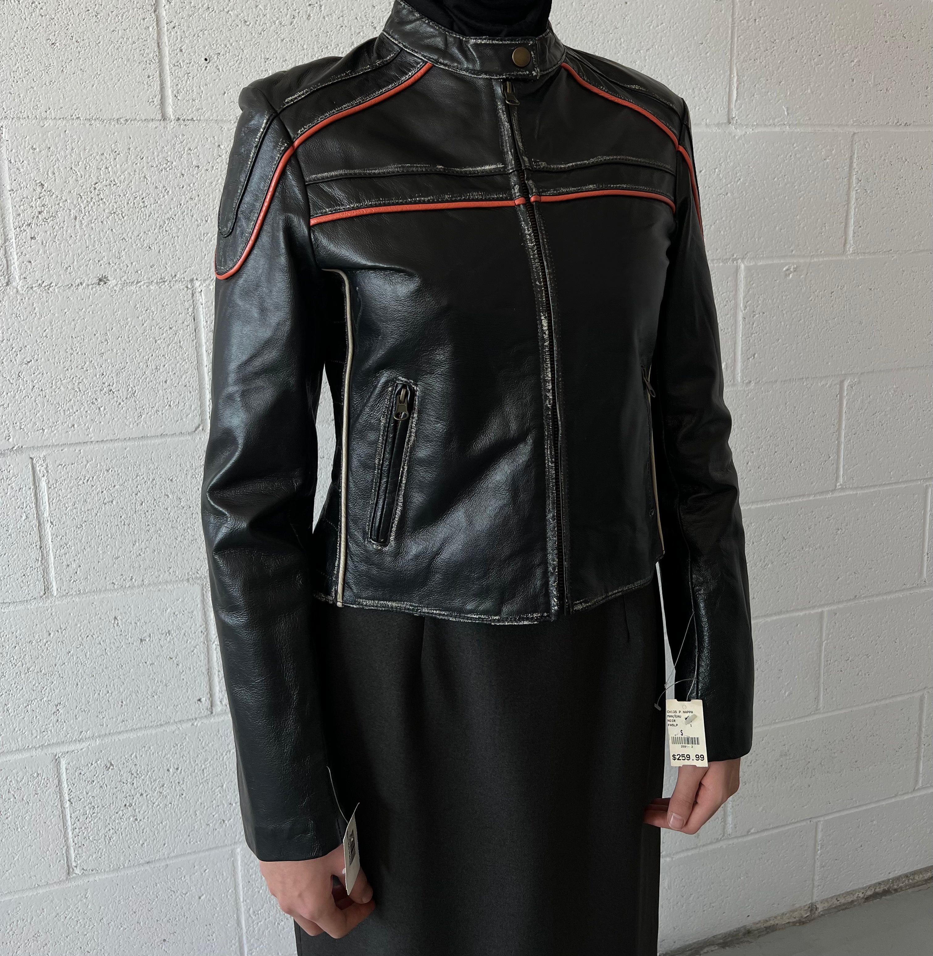 Vero Deadstock Moto Leather Jacket