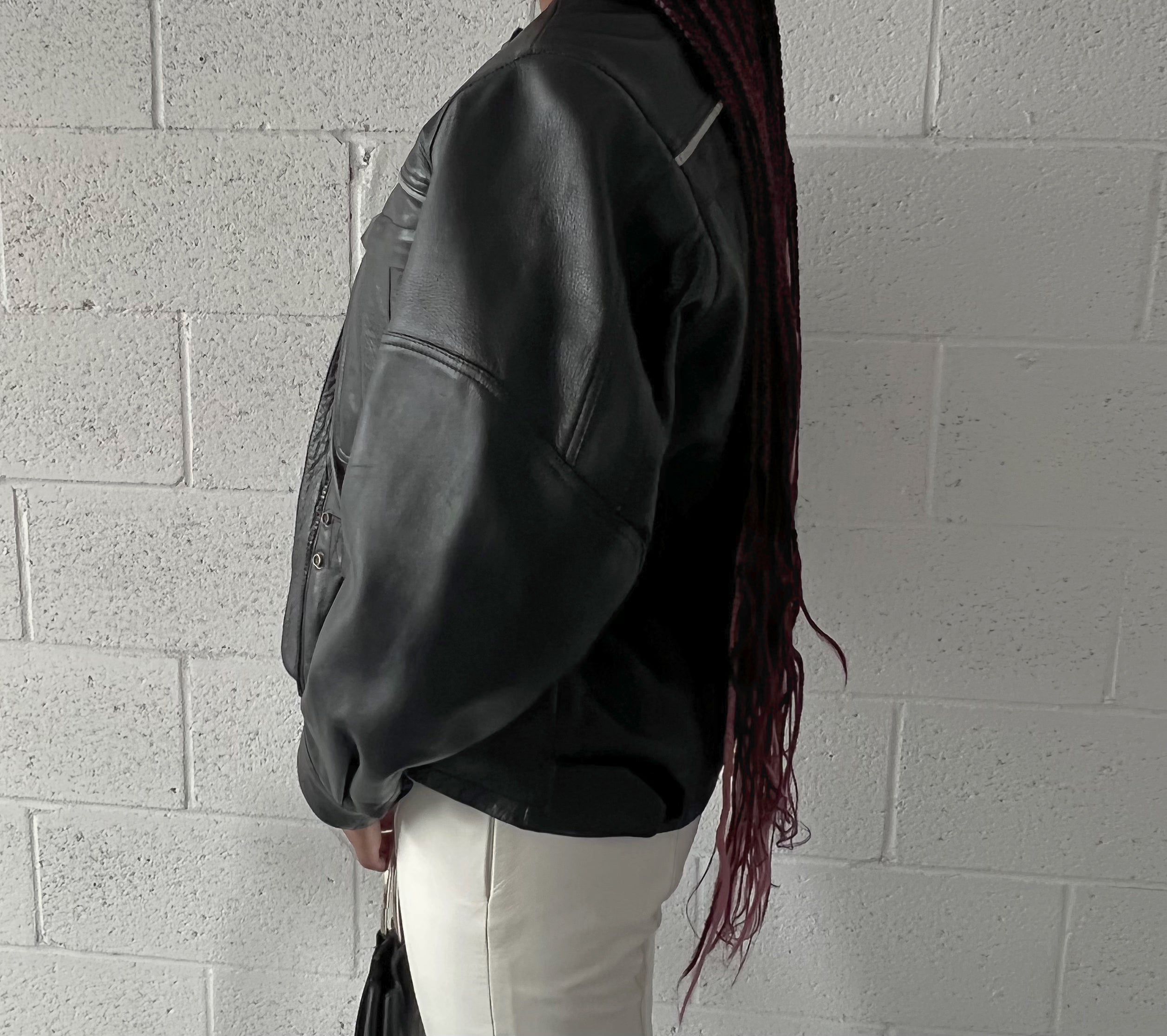 Bella Leather Biker Jacket