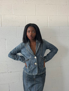 DKNY Denim Blazer