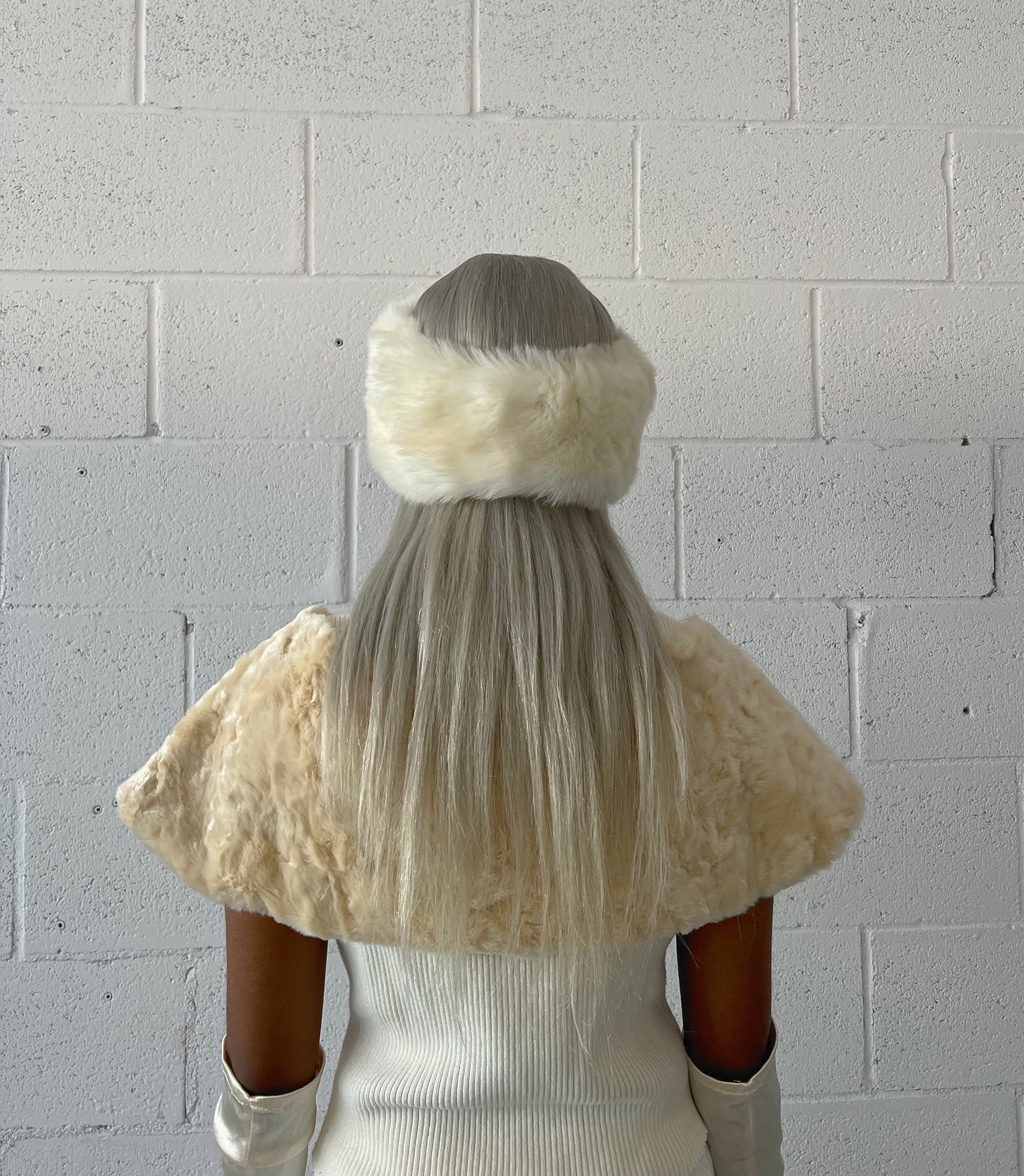 Faux Fur Shrug/Shawl