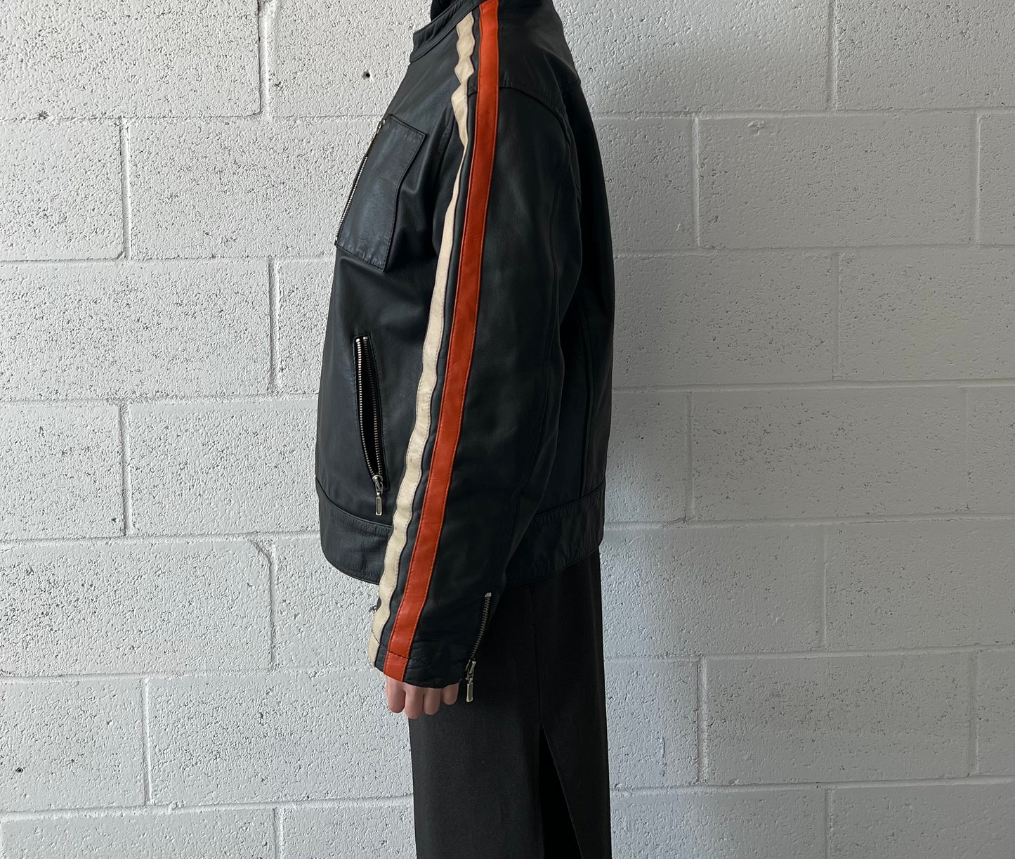 Arancia Leather Moto Jacket